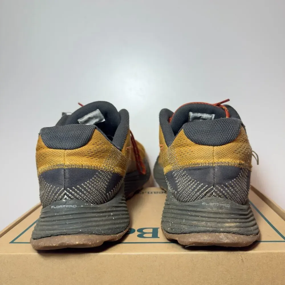 Merrell Moab Flight Mens Size 14 Tan Trail Running Shoes Vibram Hiking Trainers